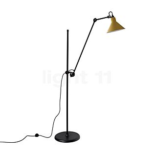 DCW Lampe Gras No 215, lámpara de pie, negro amarillo