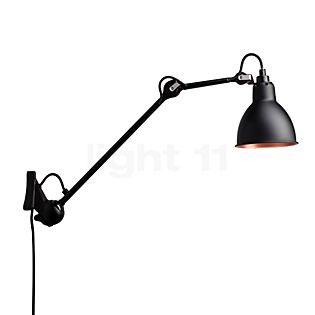 DCW Lampe Gras No 222 Applique noire noir/cuivre