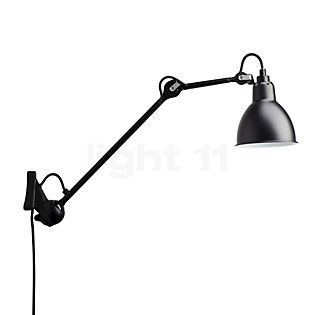 DCW Lampe Gras No 222, lámpara de pared negra negro
