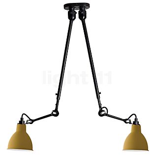 DCW Lampe Gras No 302 Double Plafonnier jaune
