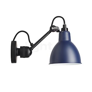 DCW Lampe Gras No 304 Applique noire bleu