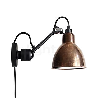 DCW Lampe Gras No 304 CA Væglampe sort cooper rå/hvid