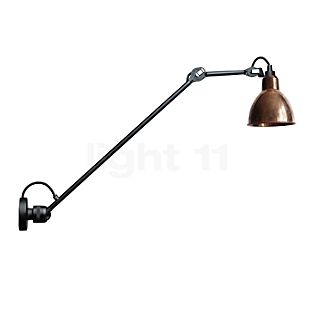 DCW Lampe Gras No 304 L 60 Applique noire cuivre brut