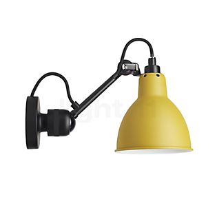 DCW Lampe Gras No 304 Lampada da parete nera giallo