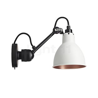 DCW Lampe Gras No 304 SW Applique noire blanc/cuivre