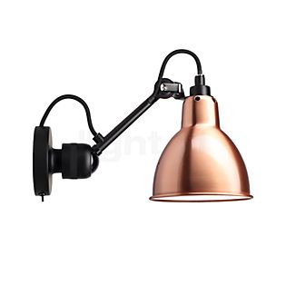 DCW Lampe Gras No 304 SW, lámpara de pared negra cobre/blanco