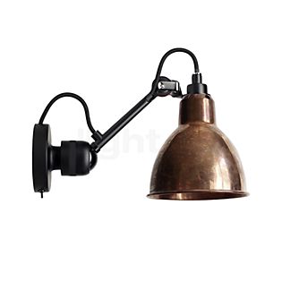 DCW Lampe Gras No 304 SW, lámpara de pared negra cobre rústico