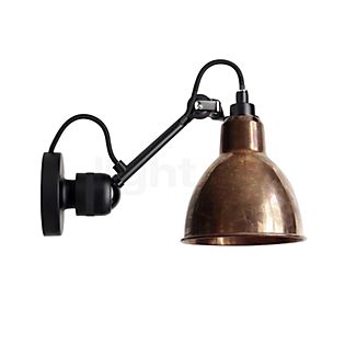 DCW Lampe Gras No 304, lámpara de pared negra cobre rústico
