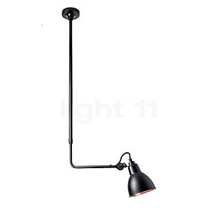 DCW Lampe Gras No 313 lámpara de suspensión negro/cobre