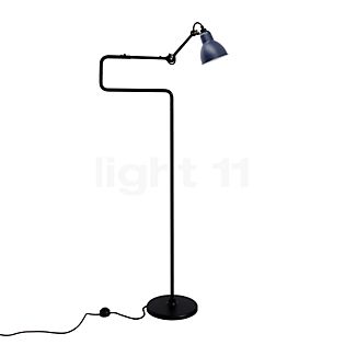 DCW Lampe Gras No 411, lámpara de pie azul