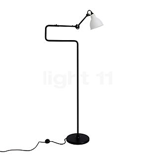 DCW Lampe Gras No 411, lámpara de pie opalino