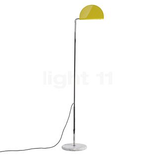 DCW Mezzaluna, lámpara de pie LED amarillo