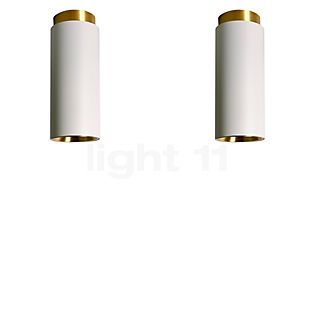 DCW Tobo Lampada da soffitto set da 2 bianco/bianco - 6,5 cm