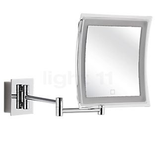Decor Walther BS 84 Touch Wall-Mounted Cosmetic Mirror LED chrome glossy