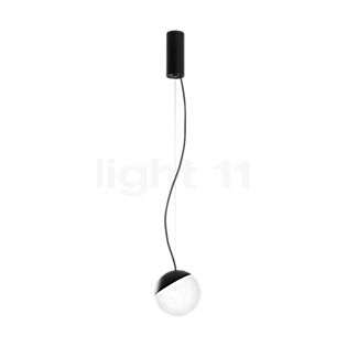 Delta Light Gibbo Hanglamp LED zwart/opaalwit