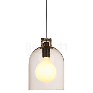 Delta Light Mantello Glass Lampada a sospensione ambra, ø21,6 cm