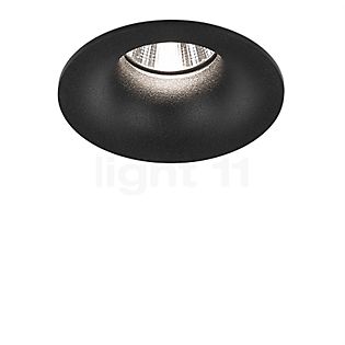 Delta Light Mini Reo, plafón empotrable LED negro - 3.000 K - 37° - incl. balastos