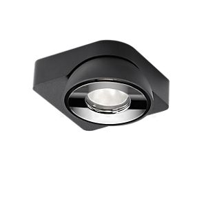Delta Light Tweeter, lámpara de techo LED 1 foco negro/cromo - Bluetooth
