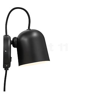 Design for the People Angle Lampada da parete nero , Vendita di giacenze, Merce nuova, Imballaggio originale