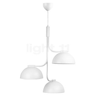 Design for the People Tullio Hanglamp 3-lichts wit , Magazijnuitverkoop, nieuwe, originele verpakking