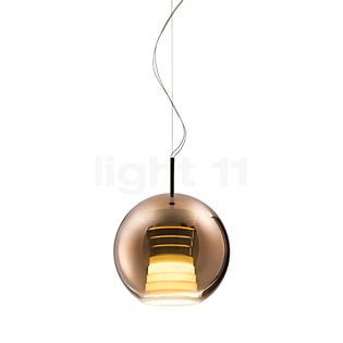 Fabbian Beluga Royal Pendelleuchte bronze - 30 cm