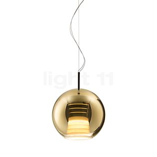 Fabbian Beluga Royal, lámpara de suspensión dorado - 30 cm