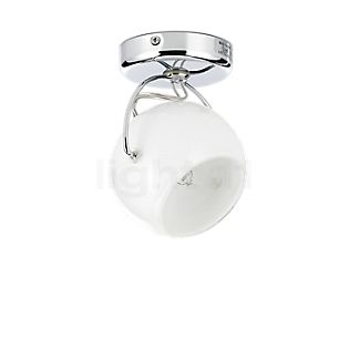 Fabbian Beluga White Decken-/Wandleuchte Opalglas weiß , Lagerverkauf, Neuware