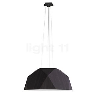 Fabbian Crio, lámpara de suspensión ébano, ø115 cm
