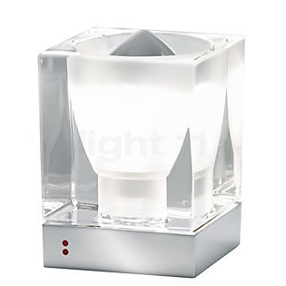 Fabbian Cubetto Lampada da tavolo trasparente - E14 , Vendita di giacenze, Merce nuova, Imballaggio originale