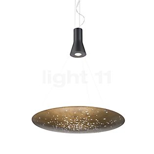 Fabbian Lens Pendant Light LED bronze - ø90 cm