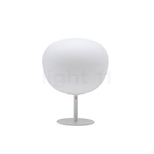 Fabbian Lumi Mochi table lamp with base white