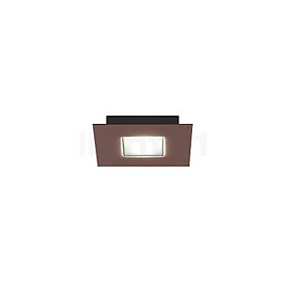 Fabbian Quarter Loft-/Væglampe brun mat - 15 cm
