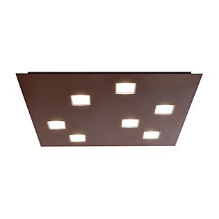 Fabbian Quarter Loft-/Væglampe brun mat - 59,5 cm