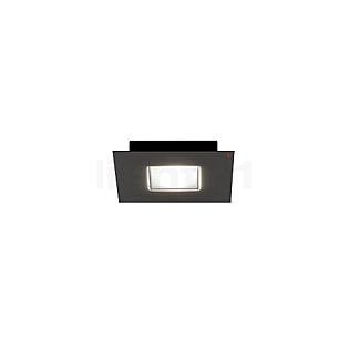 Fabbian Quarter, lámpara de techo/pared negro - 15 cm