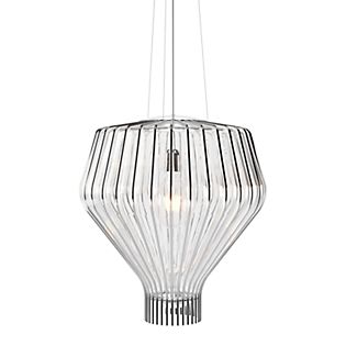 Fabbian Saya Hanglamp transparant/chroom - 48 cm