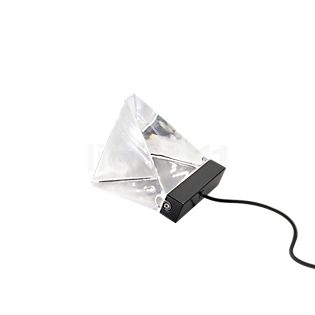 Fabbian Tripla, lámpara de sobremesa LED antracita