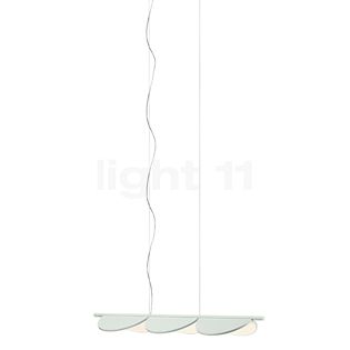 Flos Almendra Linear S3 Suspension LED 3 foyers blanc