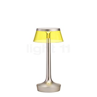 Flos Bon Jour Unplugged Trådløs Lampe LED body krom mat/kroon gul , udgående vare