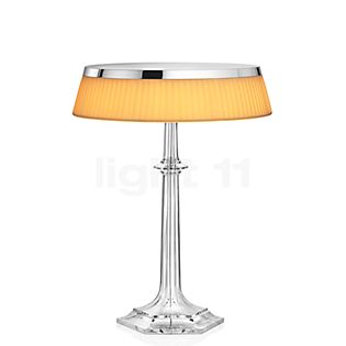 Flos Bon Jour Versailles Lampe de table LED chrome brillant/couronne tissu - 42,3 cm , fin de série