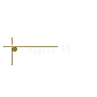 Flos Coordinates W2 Wall Light LED champagne anodised