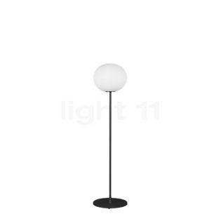 Flos Glo-Ball, lámpara de pie negro - ø33 cm - 135 cm