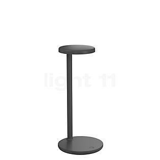 Flos Oblique Table Lamp LED with QI charging station anthracite - 3,000 K