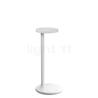 Flos Oblique Table Lamp LED with QI charging station white - 3,000 K