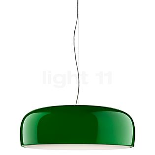 Flos Smithfield, lámpara de suspensión LED verde - push regulable