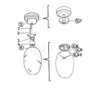Flos Other Spare Parts Lights Lampsbuy Online Light11 Eu