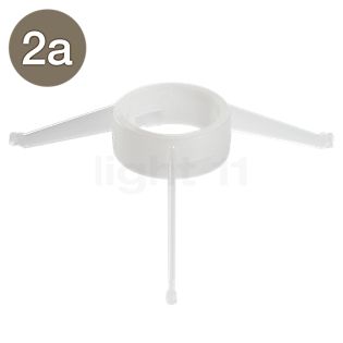 Flos Spare parts for Miss Sissi Del nr. 2a: diffuser support hvid