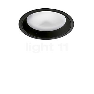 Flos Wan Downlight LED, plafón empotrable negro