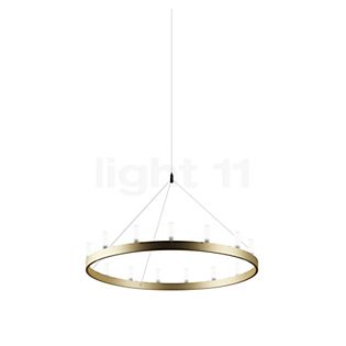 Fontana Arte Chandelier Hanglamp goud/wit - small