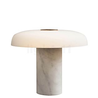 Fontana Arte Tropico Table Lamp LED Carrara marble - large