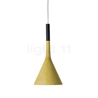 Foscarini Aplomb, lámpara de suspensión amarillo - ø17 cm